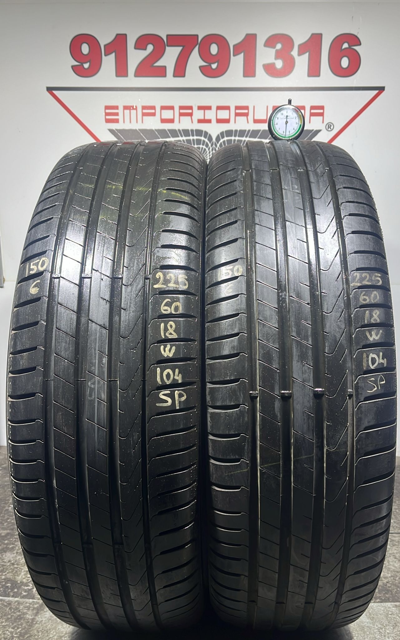 PIRELLI CINTURATO P7 USADO  225/60 R18 104 W